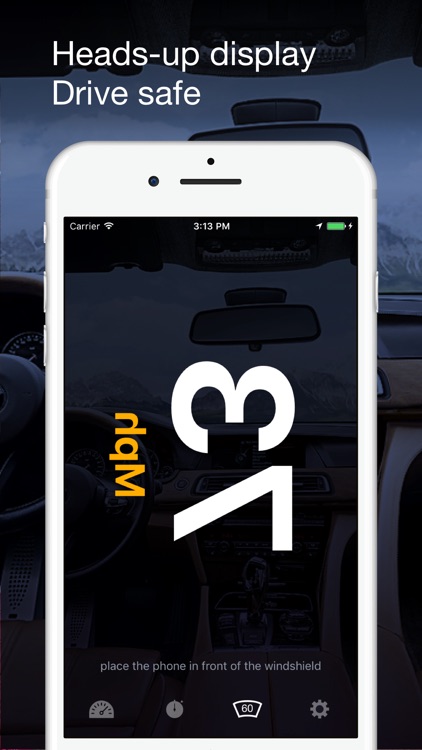 Speedometer GPS: HUD, Car Speed Tracker, Mph Meter screenshot-2