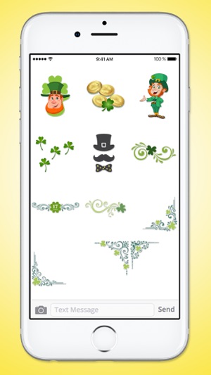 St Patricks Day Leprechaun and Beer Sticker Pack(圖5)-速報App