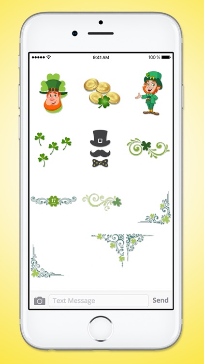 St Patricks Day Leprechaun and Beer Sticker Pack screenshot-4
