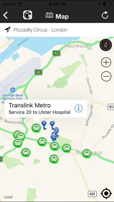 Belfast Bus Tracker