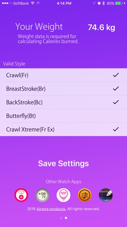 SwimWatchPlus for Watch - Save Swimming Workout