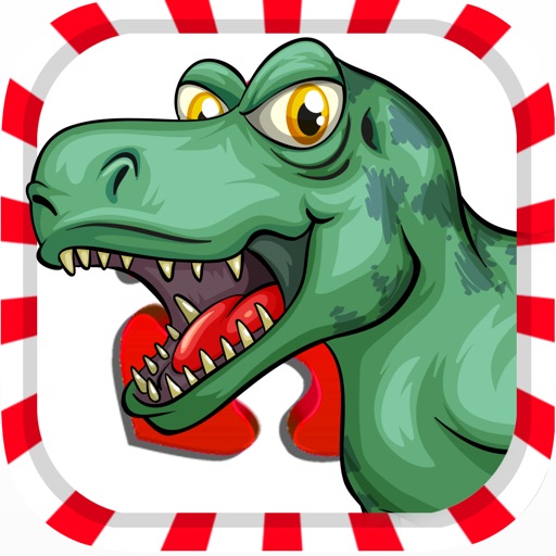 Zoo Dinosaur Puzzle Magic Toddler Jigsaw Games Icon