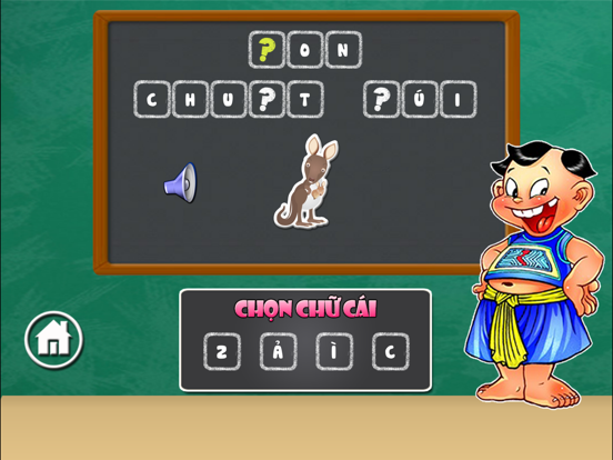 Screenshot #6 pour Tìm Chữ Cái Còn Thiếu - Bé Học Chữ