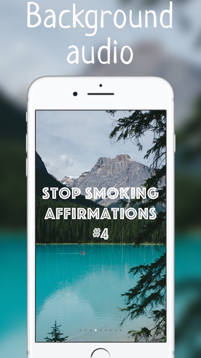 Smoking cessation Quit now Stop smoke hypnosis app Screenshot