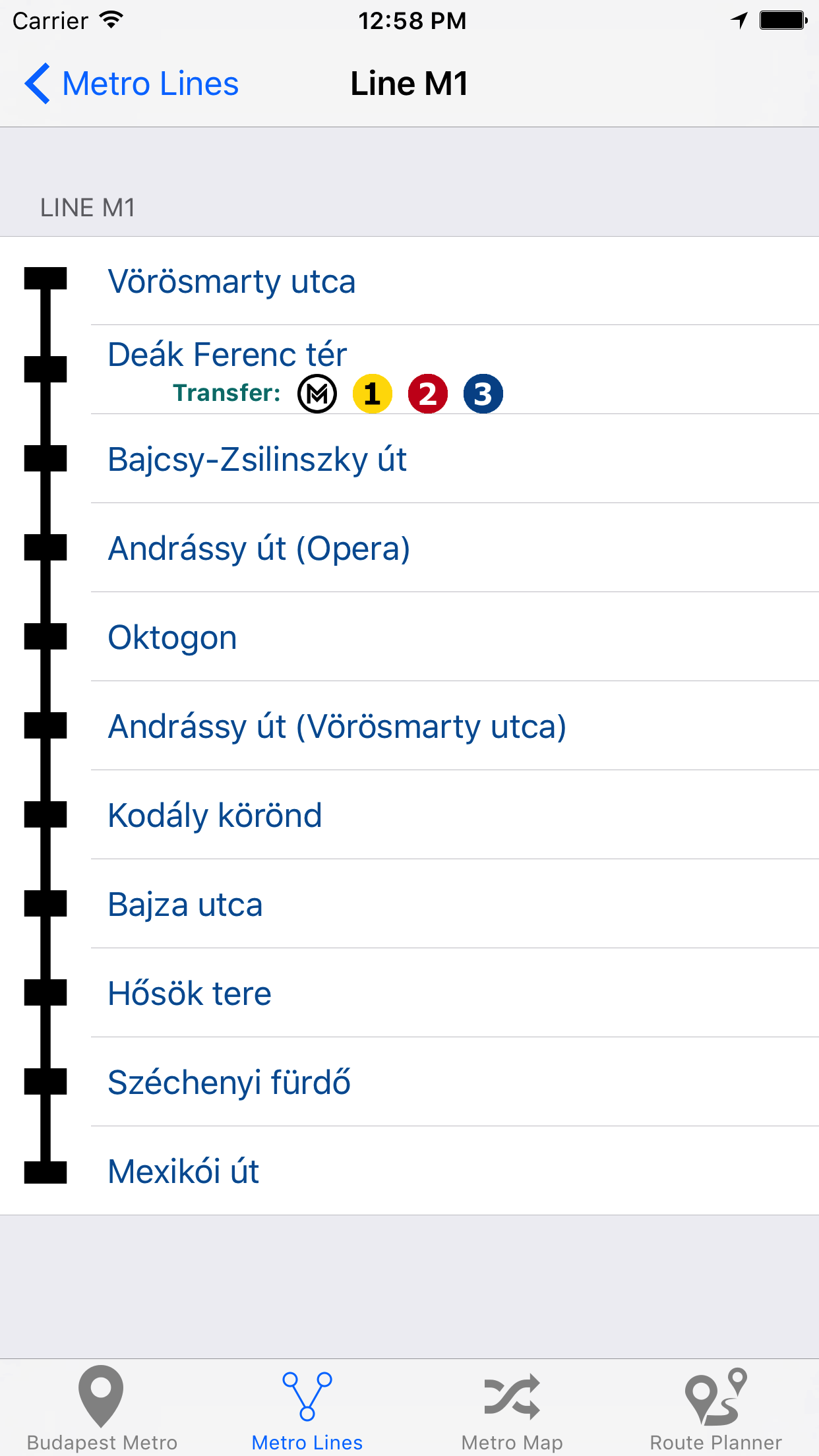 Budapest Metro - Subway