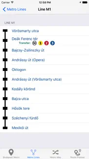 budapest metro - subway iphone screenshot 3