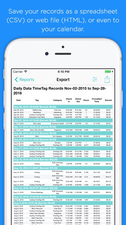 TimeTag - Track your time screenshot-3