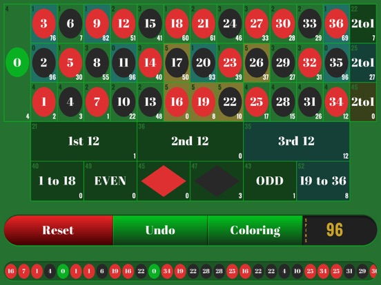 Screenshot #5 pour Easy Roulette Tracker