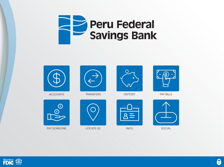 Peru Federal Savings Bank for iPad