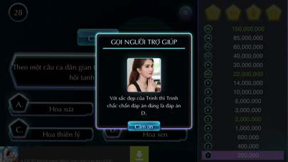 How to cancel & delete Ai Là Triệu Phú 2017-Hàng nóng from iphone & ipad 4