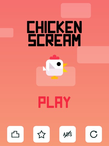 Chicken Scream Jump - Endless Arcade Gameのおすすめ画像1