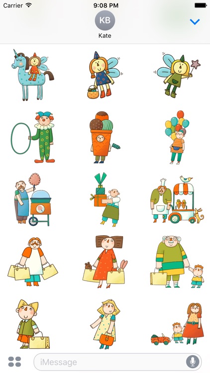 Fantastic. Art stickers by PopAppFactory screenshot-3