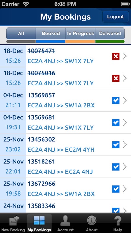 CitySprint MyCourier