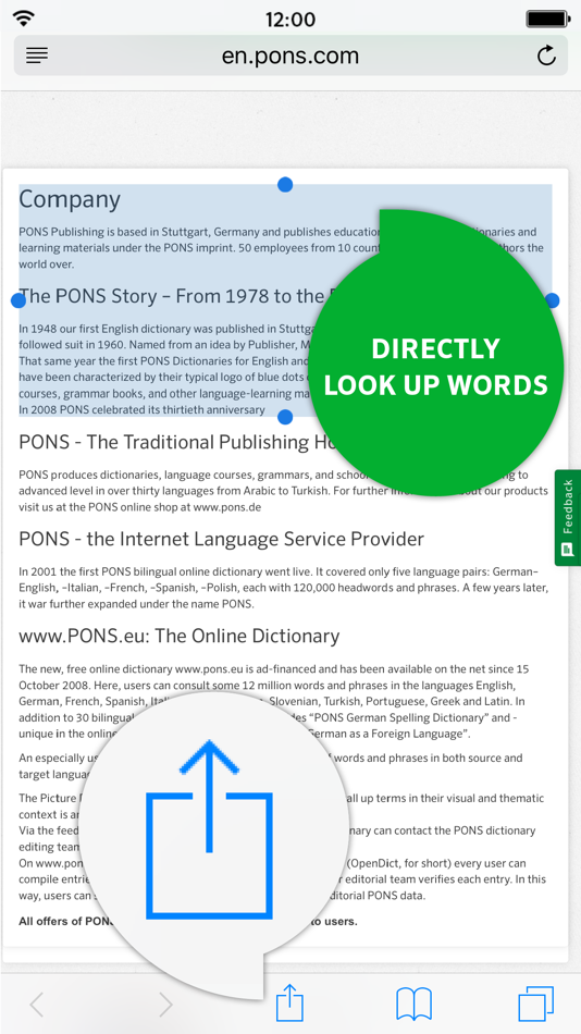#4. Dictionary German SCHOOL (iOS) Oleh: PONS Langenscheidt GmbH