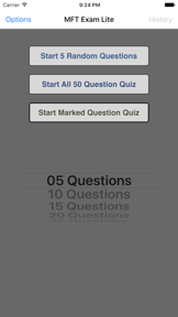 MFT Exam Lite screenshot