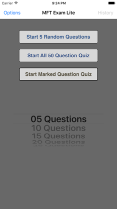 MFT Exam Lite screenshot 1