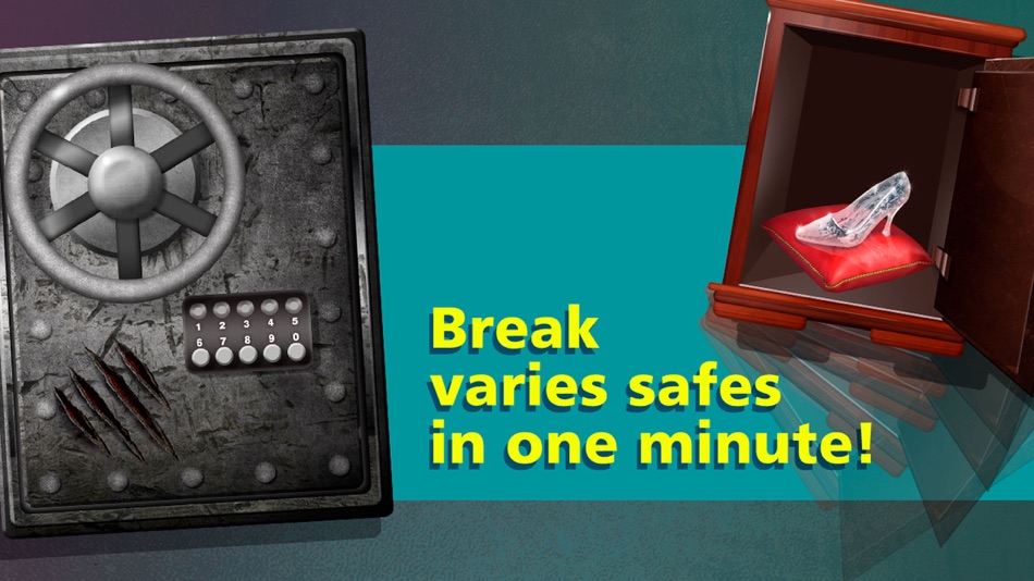 #2. Crack Safe Lock: Hacker Simulator (iOS) Podle: Tayga Games OOO