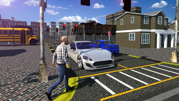 City Driving School Test-ing Academy Simulator Pro screenshot-4
