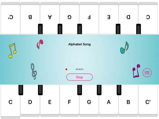 Genius Piano iPad screenshot