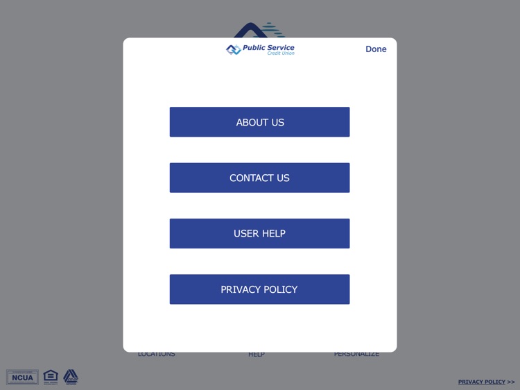 Public Service CU Mobile for iPad screenshot-4