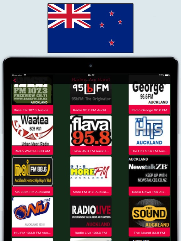 Screenshot #4 pour Radio New Zealand FM / Radio Stations Online Live