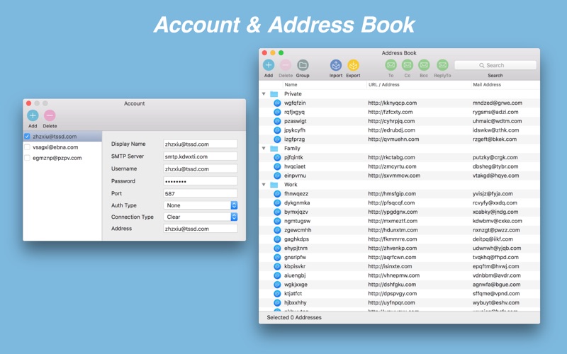 Airplane - HTML mail sender thumbnail 3