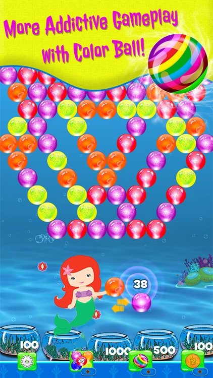 Fish Bubble Shooter Games - A Match 3 Puzzle Game by Xiling Gong