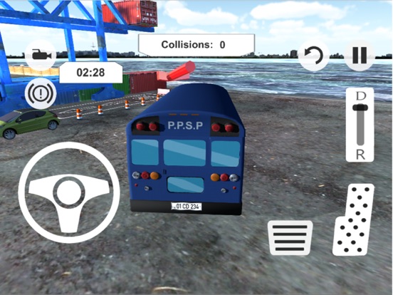 Big Bus Parking iPad screenshot
