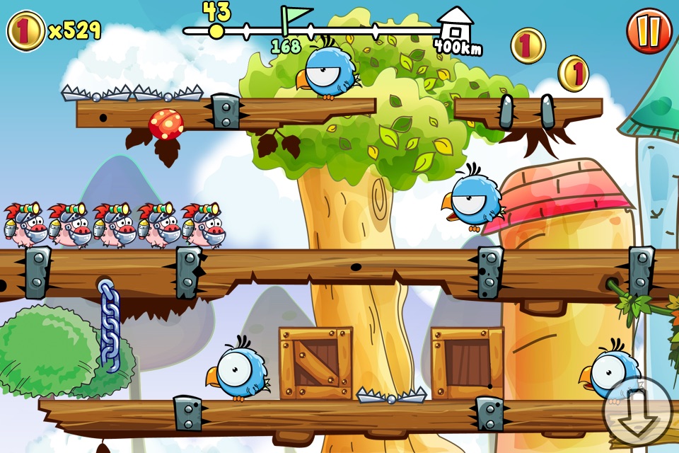 Turbo Pigs - Run Piggy Run! screenshot 2