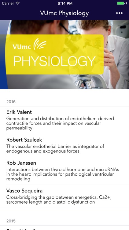 VUmc Physiology