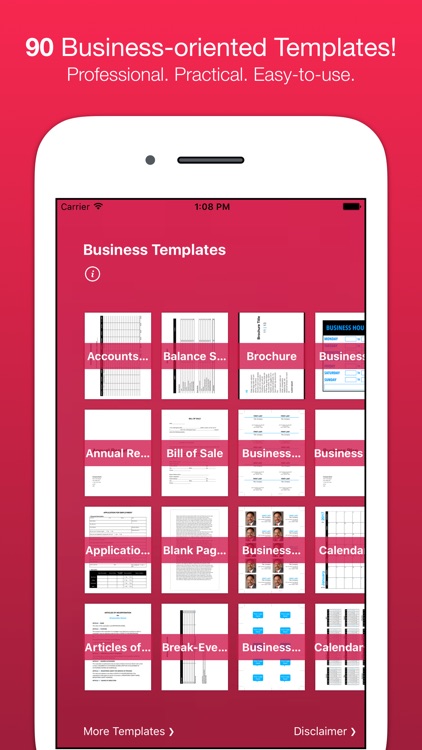Business Templates for Pages