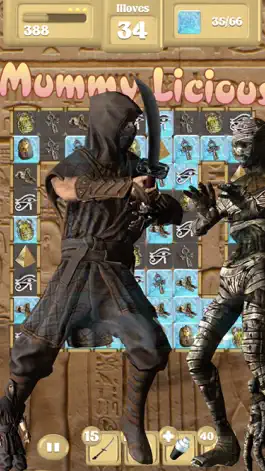 Game screenshot Assassin Vs Mummies - Match 3 mod apk