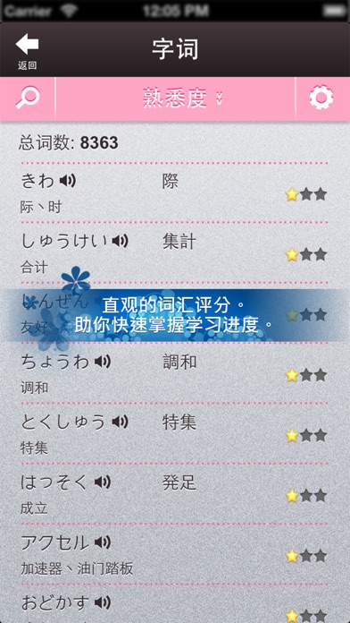 i-Sokki 日语词汇 screenshot
