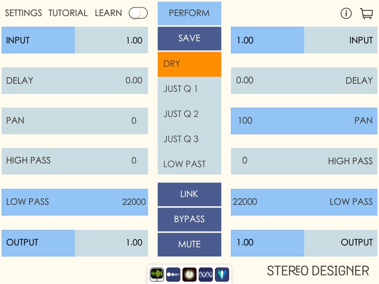 Stereo Designer - Stereo Shaping Processor