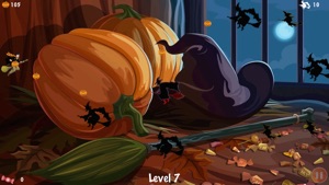 Throw Witch: Halloween Pumpkin screenshot #4 for iPhone