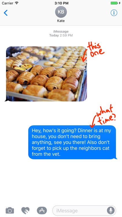 Arrow sticker - highlighter stickers for iMessage