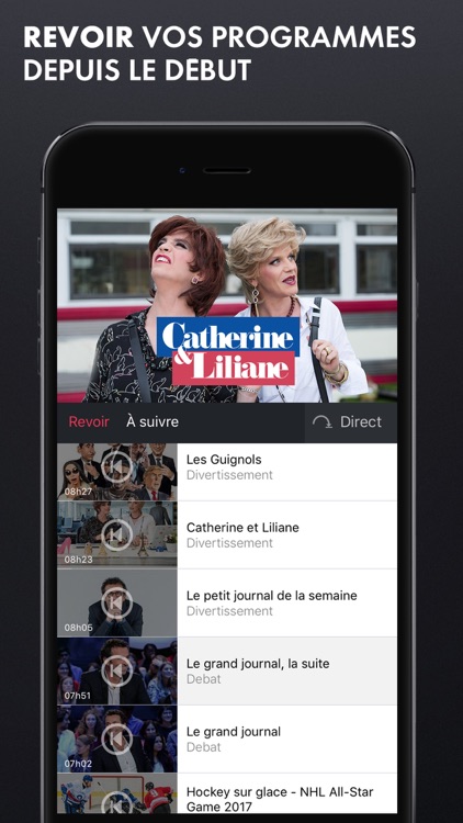 myCANAL - la TV by CANAL en direct et replay screenshot-3