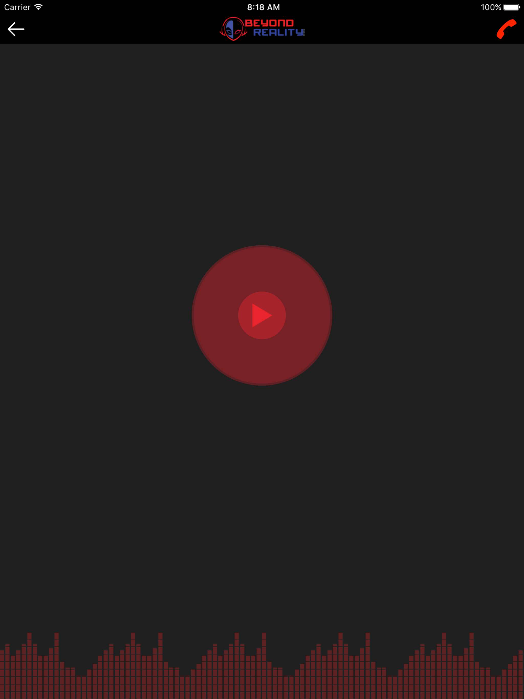 Beyond Reality Radio Mobile