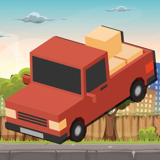 car racing extreme crash games for kids icon