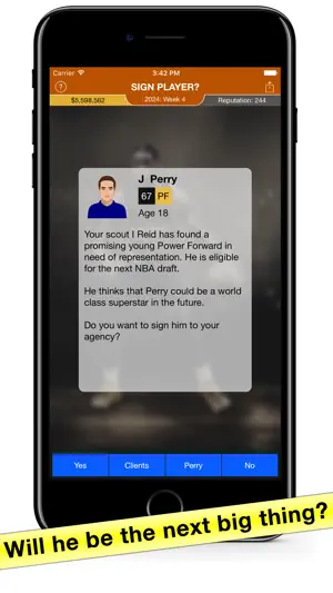 Basketball Agent: Manager Sim screenshot 4