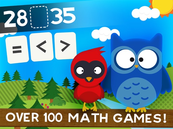 Animal Math Second Grade Maths iPad screenshot 1 - Education app