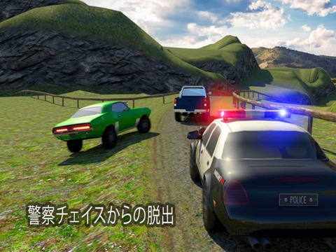 オフロードパトカーチェイス刑務所は、レーシングゲームを脱出しますのおすすめ画像2