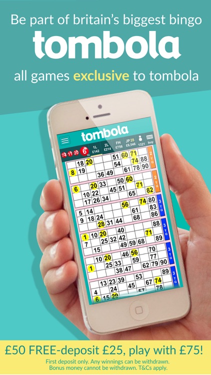 tombola bingo – Britain’s biggest real money bingo