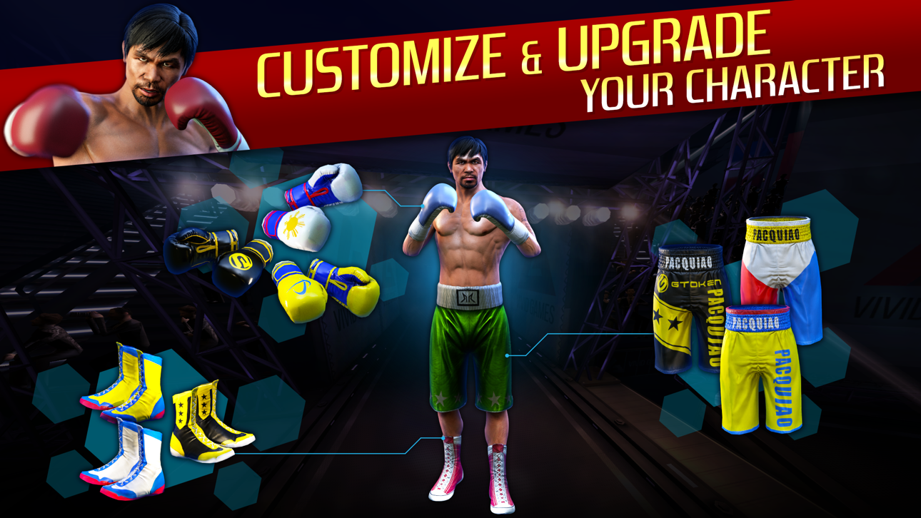 Real Boxing Manny Pacquiao - Free Hack screenshot 3 - iOS game interface