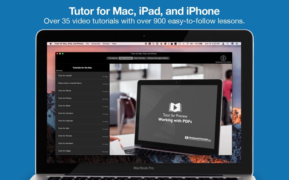 Tutor for Mac, iPad, and iPhone - 1.02 - (macOS)