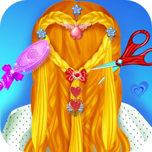 Valentine Doll Hair Do Design iOS App