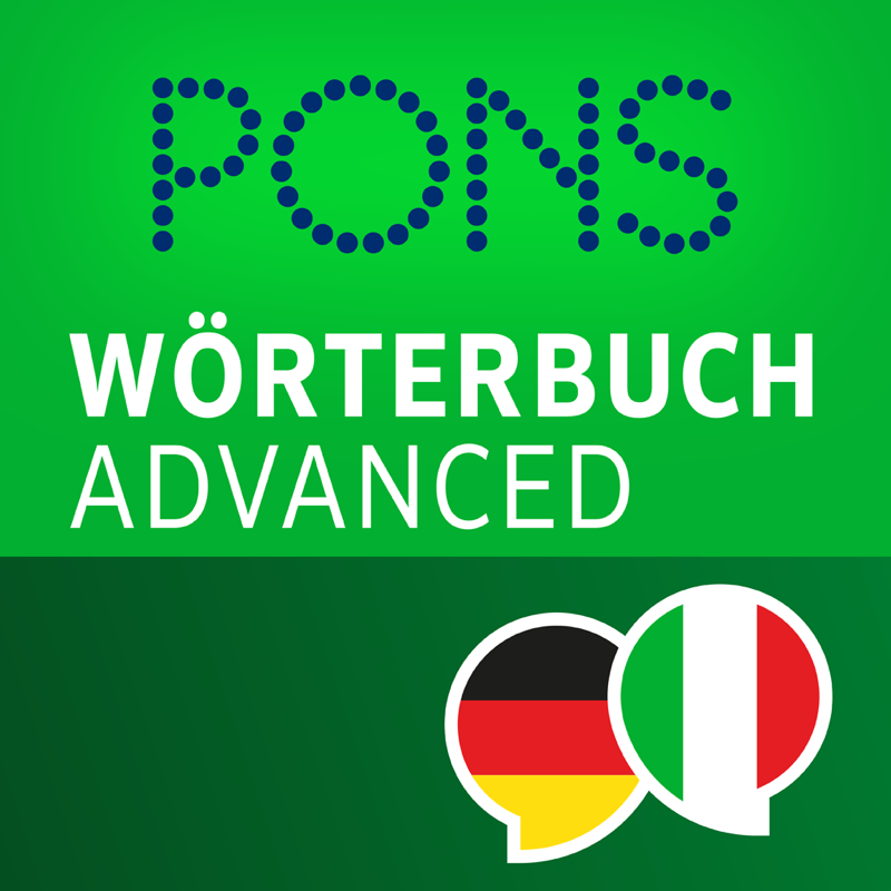 Wörterbuch Italienisch - Deutsch ADVANCED von PONS