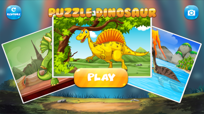 恐竜のパズル 男の子のための無料ゲームのおすすめ画像1