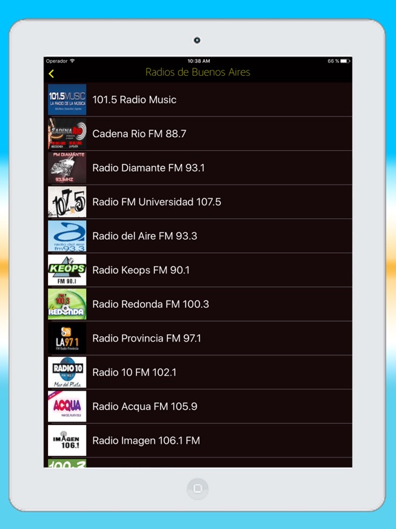 Radios de Argentina Online - Emisoras en Vivo FM screenshot 4