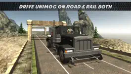 Game screenshot Unimog Off-Road Truck Simulator : Rail Road Drive apk